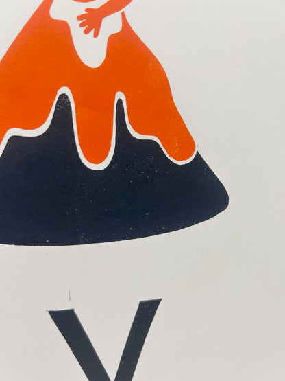 V Is For Volcano